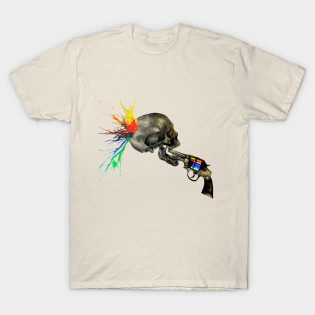 Mindblowing Colors T-Shirt by Batg1rl